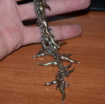 Vintage silver bracelet used