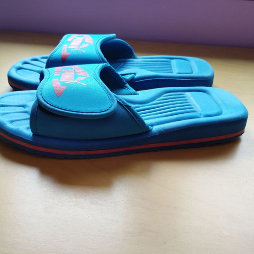 Puma flip-flops size 42 used, blue