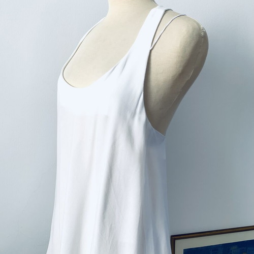 Asymmetric Top The Line Project white, new, size S