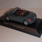 Audi TTS Roadster 1/43 Minichamps σαν καινούργιο, γκρι μεταλλικό