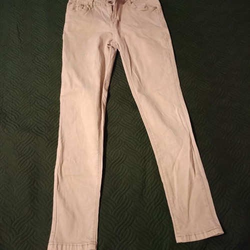 Elastic summer pants like new, beige, size L