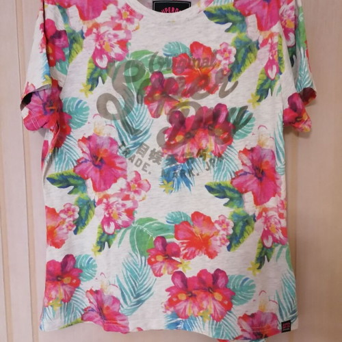 Superdry T-shirt, multicolour, size L