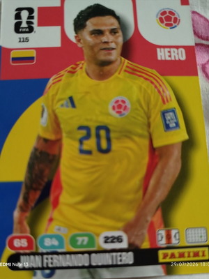 Panini Adrenalyn XL FIFA World Cup 2026 αυτοκόλλητο μεταχειρισμένο