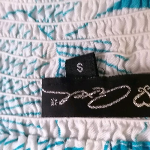 Maxi φόρεμα Axel καινούργιο με δέσιμο στον λαιμό, άσπρο πολύχρωμο