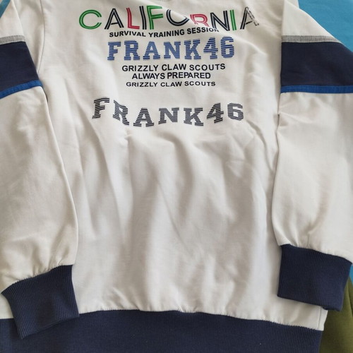 Boys' Clothing Set 5 Pieces Like New, Smart Olive Tracksuit & California Expert FunStrike Shirts