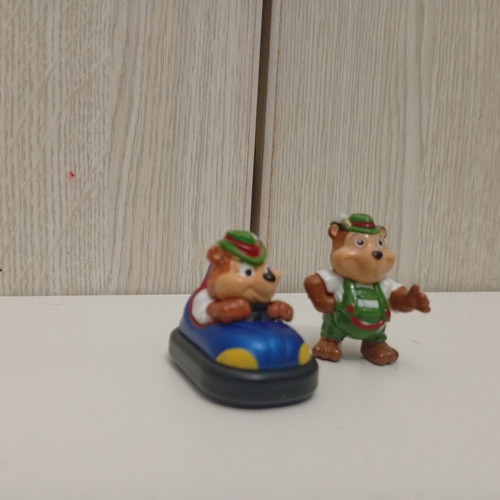 Kinder Surprise Joy teddy bear figures set used