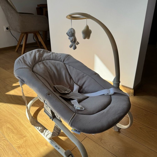 Hauck Sit N Relax 3-in-1 baby high chair and bouncer, beige