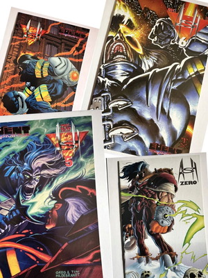 Ash Comics issues 0, 4, 5, 6 like new with Double Hildebrandt Bros covers
