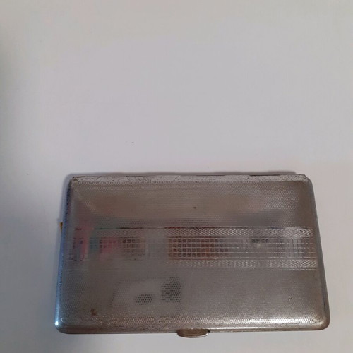 Metal tobacco case old like new