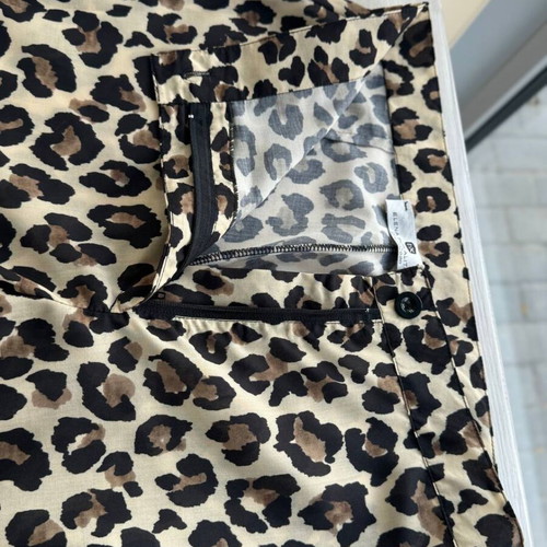 Leopard set medium new, cotton/polyester blend