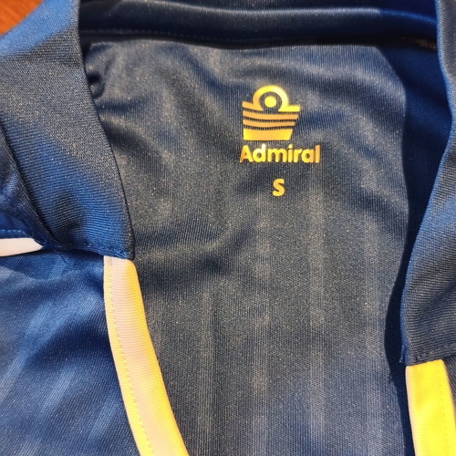 Admiral Men's Football Shirt Small New Blue