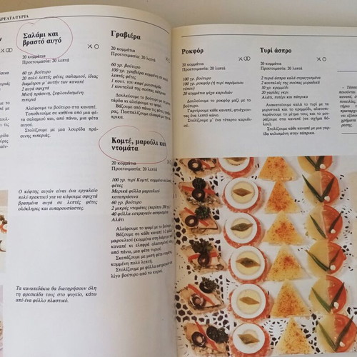 Buffet book for party and receptions