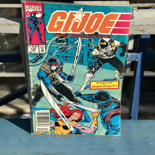 G.I. Joe #119 Marvel Comics December 1991 comic like new