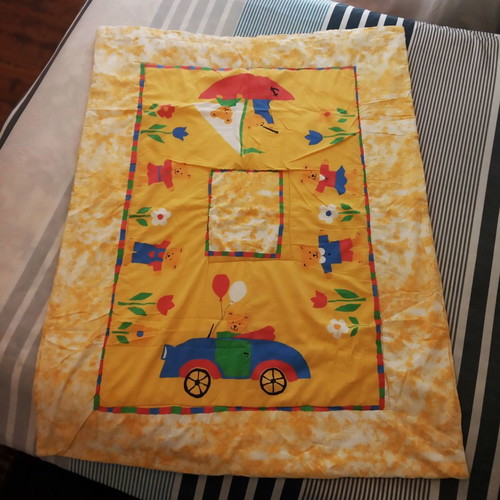 C&A Baby Club reversible baby duvet like new, 105x130cm