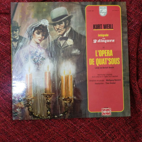 L'opera de quat' sous double LP used