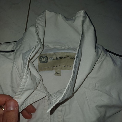 Blackstone men's white jacket XXL