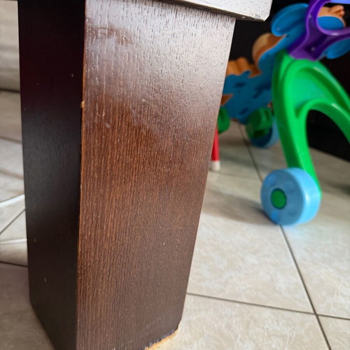 Handmade coffee table used, sturdy construction