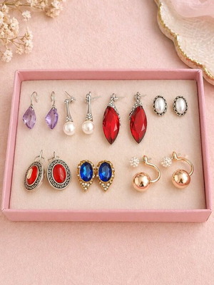 Earrings like new, various types set or individually