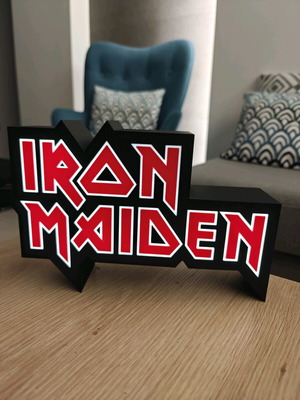 Φωτιστικό νυκτός Iron Maiden USB σαν καινούργιο με διακοπή