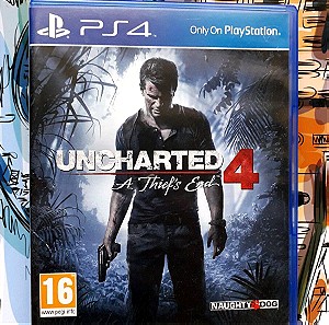 PS4/5 UNCHARTED 4