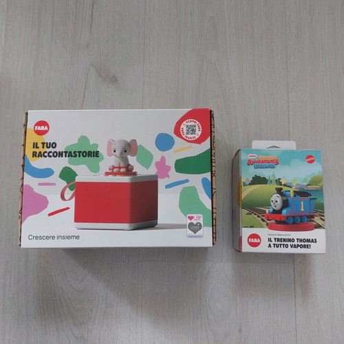 FABA Children's Audio Player Starter Set with Thomas Train Figurine New
