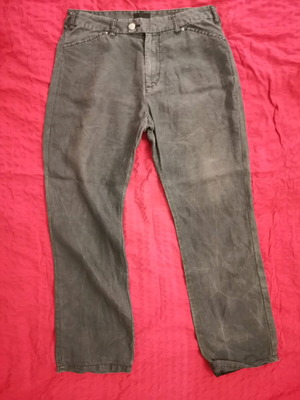 Calvin Klein linen jeans dark gray like new W34-L34