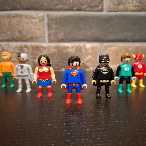 Playmobil DC Justice League φιγούρες, σετ 7