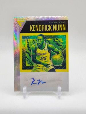 Kendrick Nunn Miami Heat Prizm Auto card new