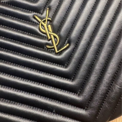 YSL clutch 25cm used, black