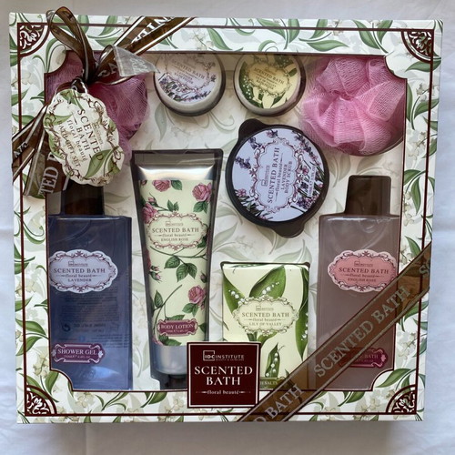 IDC Institute Scented Bath bath products new, full package with floral scents