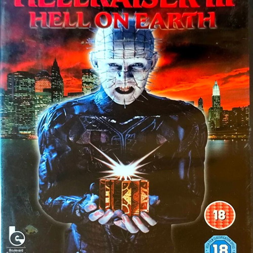 Hellraiser III Hell on Earth DVD, English subtitles
