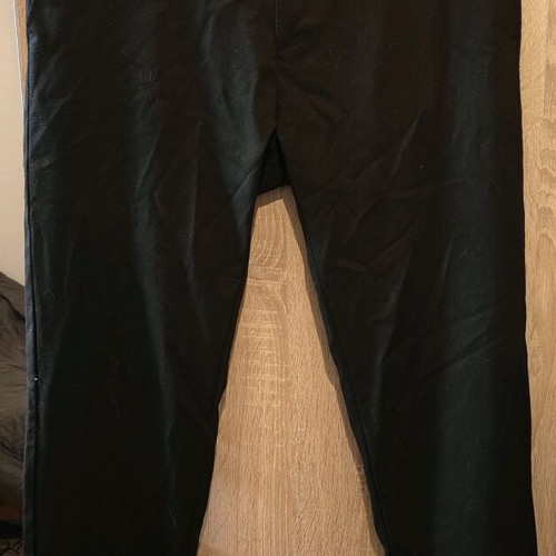 Mens suit pants Tresor 32 used, black, size M