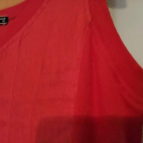 Julia Bergovich women's dress size 38 like new, red