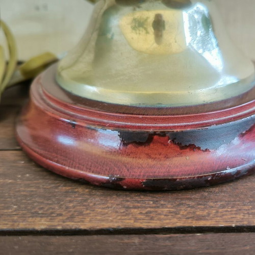 Bronze table nautical lamp ''Propeller'' used