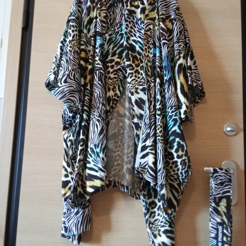 Women's kimono-pants set Inna Manoli like new, multicolor