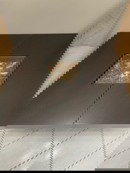 τραπεζάκι σαλονιού 1*1 , ξύλο μασίφ
