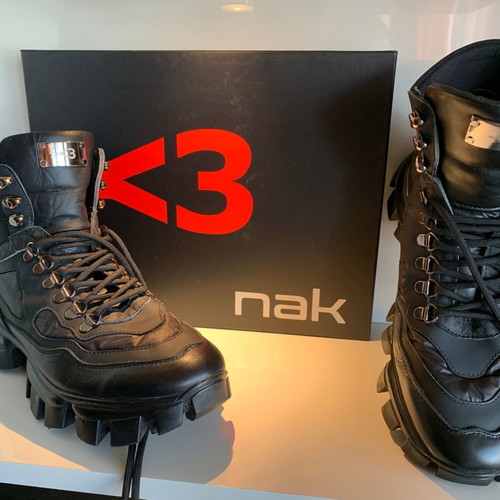 NAK SNEAKER-3 YPO унисекс ботуш употребяван, номер 42, черен