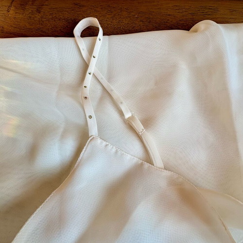 White transparent pajamas size M like new