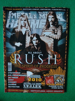 Metal Hammer Heavy Metal περιοδικό No.314 Φεβρουάριος 2011 σαν καινούργιο