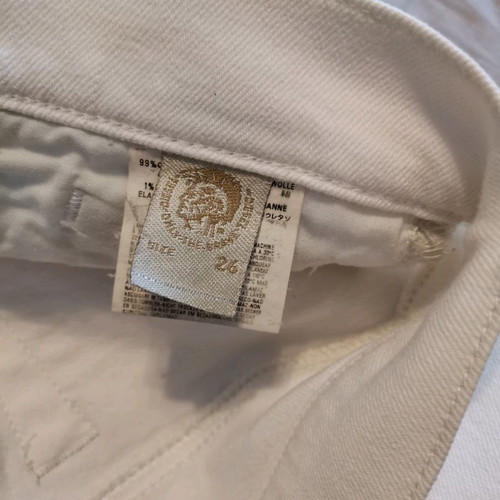 Diesel white denim N. ! 26