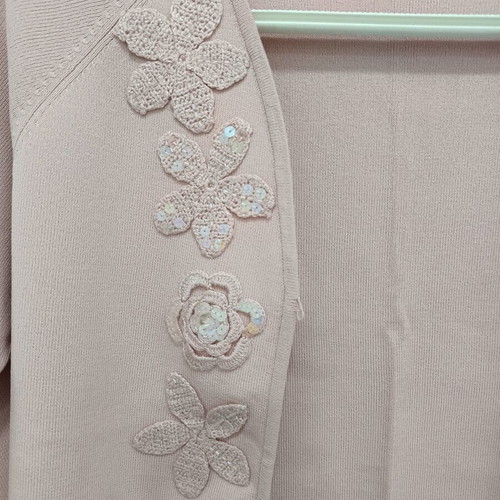 Rannia cardigan in soft pink