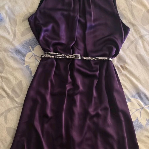 Zara purple balloon dress size S like new