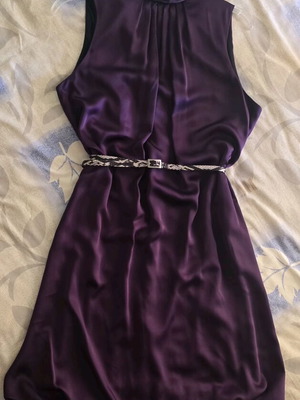 Zara purple balloon dress size S like new