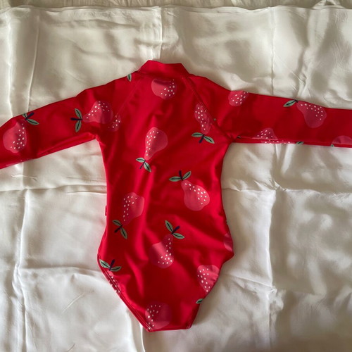 Kite Girls' Long Sleeve Swimsuit 116cm 6Y New, UV Protection