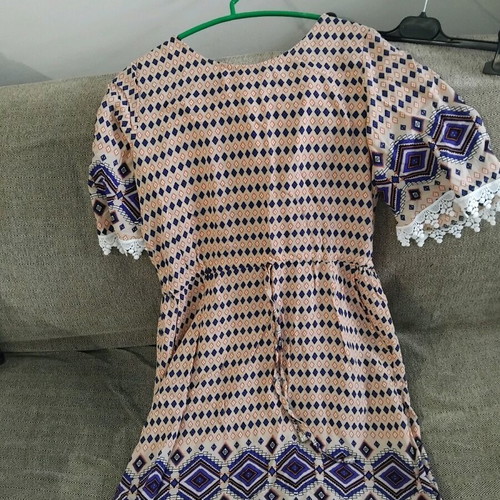 Caftan dress like new, multicolored, size S