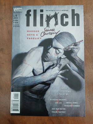 Flinch #1 (1999) signed by Frank Quitely