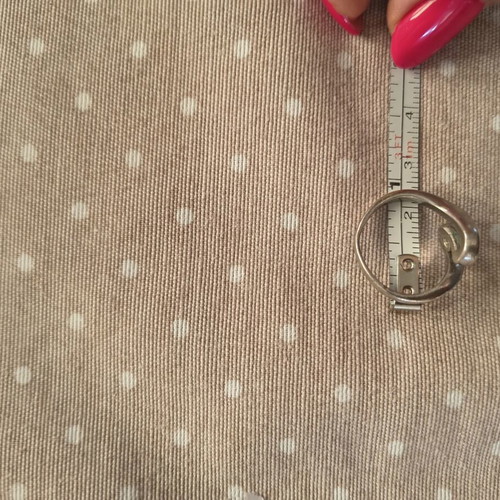 Silver ring 925 with agma hallmark like new