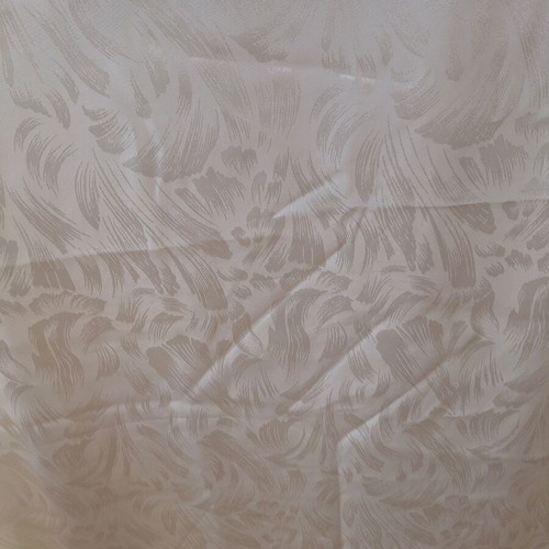 Ivory beige satin fabric new 3.5 meters by 1.10 width