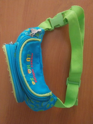 Children's waist bag with Mickey used