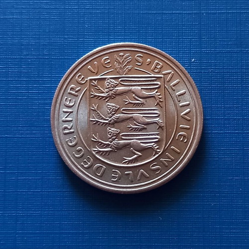 Guernsey Island 5 pence 1968 like new